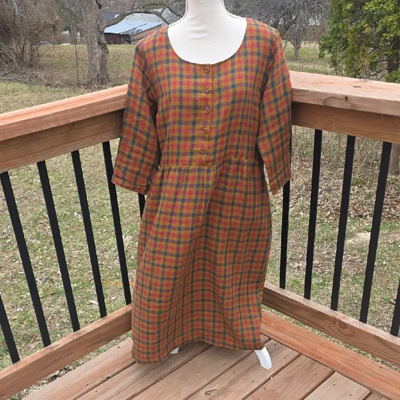 Pyne & Smith Midi Dress, Size Large - Picture 1 of 7